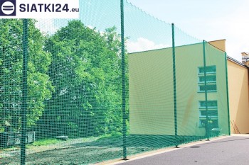 Siatki Żnin - Piłkochwyty na boisko piłkarskie - piłka nożna dla terenów Żnina