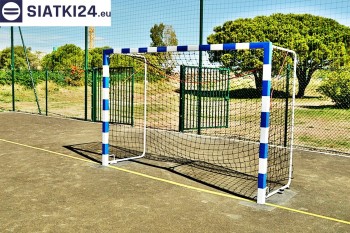 Siatki Żnin - Siatka bramkowa 3x2m — idealna na boiska orlik i do gry w piłkę ręczną dla terenów Żnina